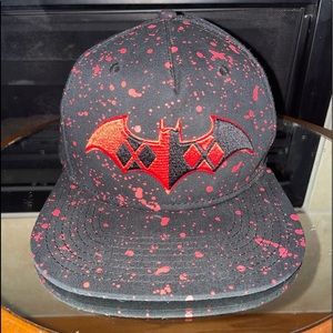 BATMAN™️ DC Comics™️ Red Splattered SnapBack Hat